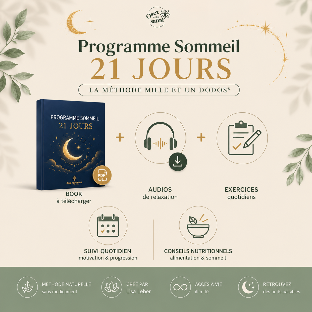 Mille et Un Dodos® | Programme Sommeil Naturel en 21 jours