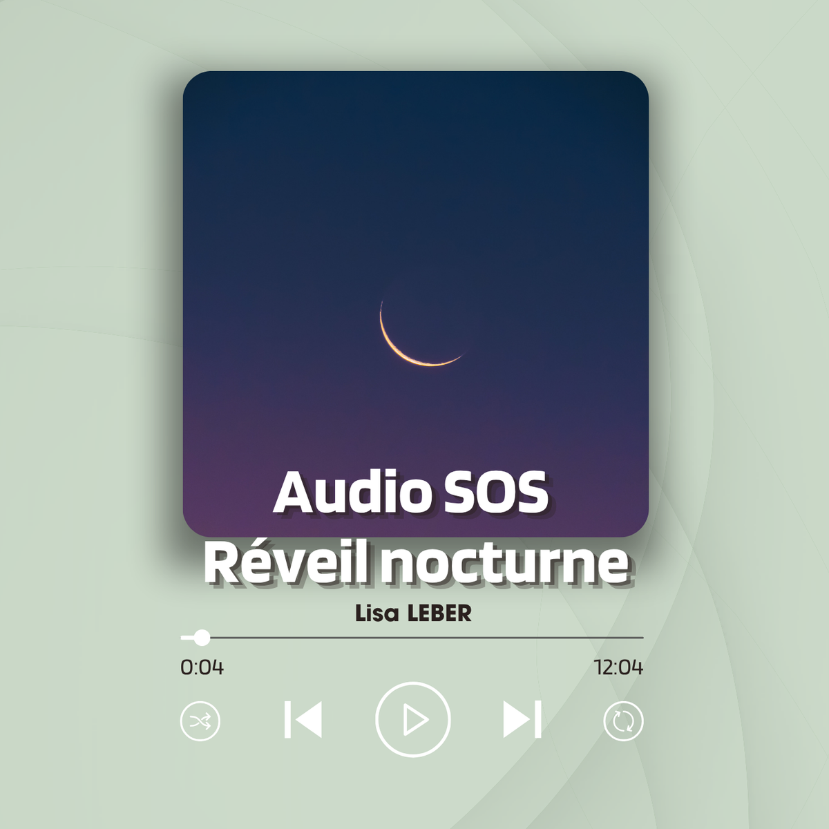 Audio Hypnose — SOS Réveil Nocturne | Lisa Leber