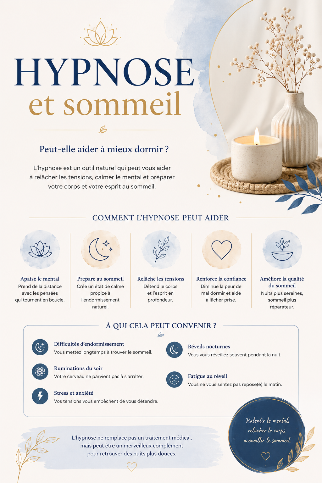 Hypnose et sommeil : peut-elle aider à mieux dormir ?