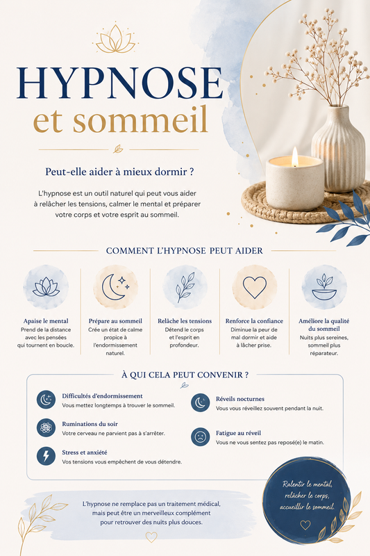 Hypnose et sommeil : peut-elle aider à mieux dormir ?