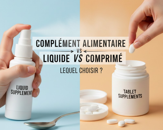Complément alimentaire liquide vs comprimé : lequel est le plus efficace ?