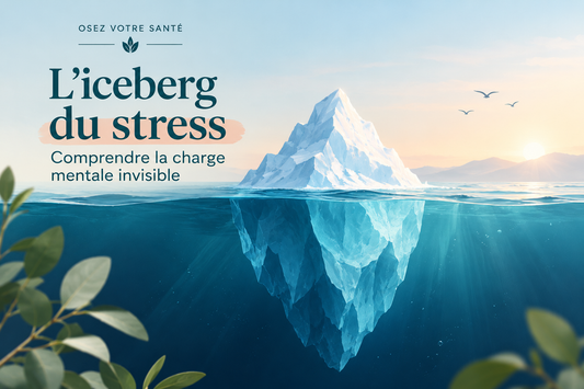 L’iceberg du stress : comprendre la charge mentale invisible