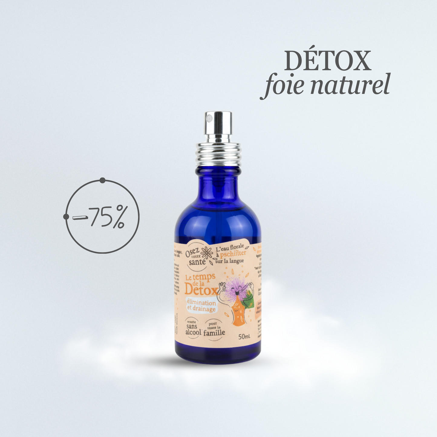 .ANTI-WASTE | Organic Detox Time | Liver, Skin, Digestion | 100% Natural Plants