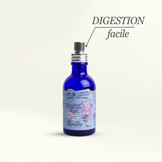 Hydrolat bio français pour digestion, complément alimentaire naturel et efficace